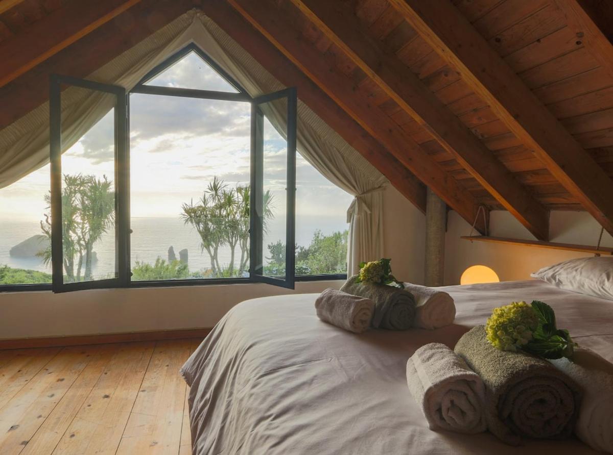 Green Oceanview Relaxing Cottage Mosteiros  Extérieur photo